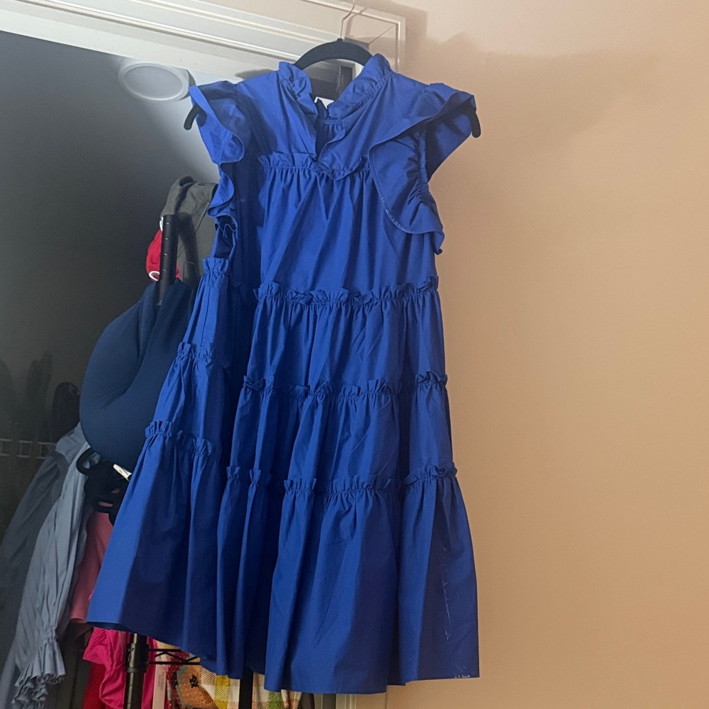 Blue dress only worn once